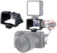 📸 uurig r031 camera selfie flip screen: essential accessory for vlogging, youtube live streaming, and filmmaking with sony/nikon/canon cameras logo