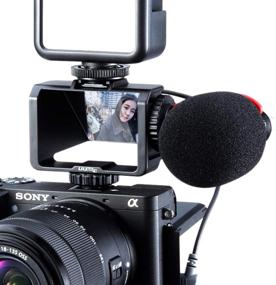 img 1 attached to 📸 UURig R031 Camera Selfie Flip Screen: Essential Accessory for Vlogging, YouTube Live Streaming, and Filmmaking with Sony/Nikon/Canon Cameras