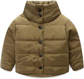 img 4 attached to Quilted Lightweight Jackets for Little Boys: Mud Kingdom's Stylish Outerwear Collection