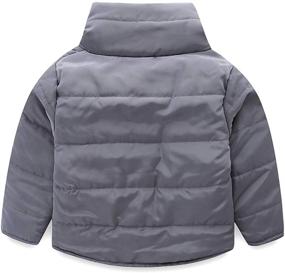 img 3 attached to Quilted Lightweight Jackets for Little Boys: Mud Kingdom's Stylish Outerwear Collection