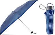 manual compact umbrella neverwet technology logo