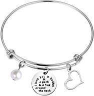 🌸 i love you a bushel and a peck: heartwarming mom bracelet for mother's day jewelry logo