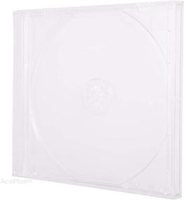 img 3 attached to 📀 AcePlus CD Jewel Case - прозрачный, одиночный (25 штук) - собран