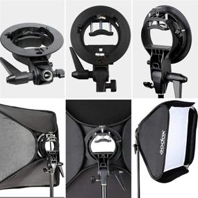 img 3 attached to 📸 Enhance Studio Photography with Godox 80x80cm Foldable Flash Softbox Kit + S-Type Bracket Bowens Mount Holder