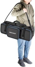 img 1 attached to 📷 Neewer 30x10x10 Carrying Case: Ideal Organizer for Photo Studio Equipment, Tripod, Light Stand, and more!