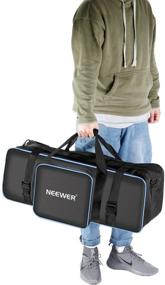 img 2 attached to 📷 Neewer 30x10x10 Carrying Case: Ideal Organizer for Photo Studio Equipment, Tripod, Light Stand, and more!