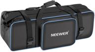 📷 neewer 30x10x10 carrying case: ideal organizer for photo studio equipment, tripod, light stand, and more! logo