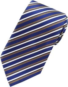 img 3 attached to 👔 Towergem Stripe Microfibre Polyester Necktie: Sleek Style for Sophisticated Gentlemen