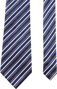 img 2 attached to 👔 Towergem Stripe Microfibre Polyester Necktie: Sleek Style for Sophisticated Gentlemen