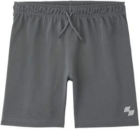 img 1 attached to Childrens Place Drawstring Shorts Black Boys' Clothing