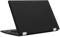 💻 mcover hard shell case for new 14" lenovo ideapad flex 4 14 - protect & personalize your laptop with this black case logo