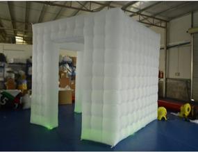 img 2 attached to Portable Inflatable Enclosure Multi Colors 8 2X8 2X8 2Ft