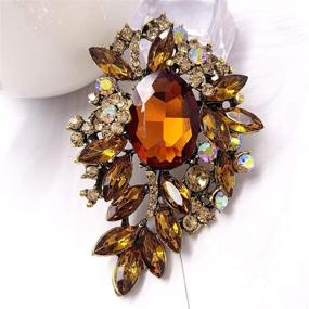 img 2 attached to HAISWET Jewlery Crystal Rhinestone Accessory
