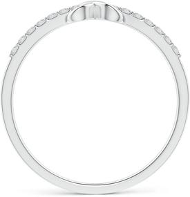 img 3 attached to Round Grown Diamond Infinity Promise