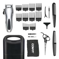 💇 cordless/corded 22-piece conair hair clipper: versatile usage for optimum convenience logo