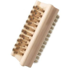 img 4 attached to Konex Non Slip Wooden Two Sided Bristle