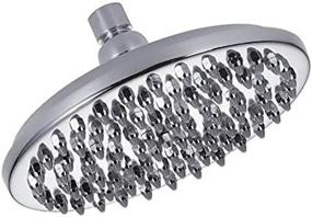 img 4 attached to 🌻 Danze D451289 Sunflower Showerhead: 8-Inch Chrome Finish for Luxurious Showers