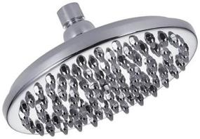 img 1 attached to 🌻 Danze D451289 Sunflower Showerhead: 8-Inch Chrome Finish for Luxurious Showers