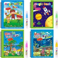 📚 water reusable toddlers book (4-pack): cgrap for 2-4 years old logo