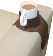 🛋️ couchcoaster - the best sofa drink holder, mocha brown logo