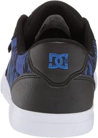 img 2 attached to Stylish and Durable DC Anvil Skate Black Print Boys' Sneakers – Perfect for Skateboarding