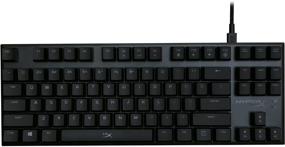 img 3 attached to HyperX Alloy FPS Pro Tenkeyless Mechanical Gaming Keyboard: Compact & Clicky with Cherry MX Blue - Red LED Backlit!