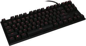 img 2 attached to HyperX Alloy FPS Pro Tenkeyless Mechanical Gaming Keyboard: Compact & Clicky with Cherry MX Blue - Red LED Backlit!