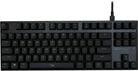 img 4 attached to HyperX Alloy FPS Pro Tenkeyless Mechanical Gaming Keyboard: Compact & Clicky with Cherry MX Blue - Red LED Backlit!