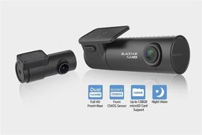 img 3 attached to 🎥 Enhanced BlackVue DR590 Full HD Dashcam with Sony Starvis Image Sensor – Dual Channel, 16GB