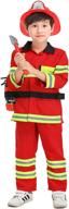 yolsun girls fireman costume: ignite their imagination with firefighter dress-up fun logo