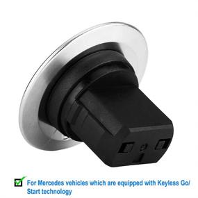 img 3 attached to 🔑 Enhance Your Mercedes Benz with the SMARTISAN Keyless Go Push Start Stop Button Switch