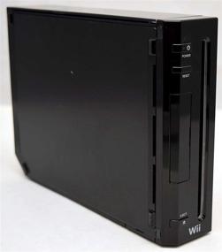 img 1 attached to GameCube Compatible Black Nintendo Wii Console - Replacement Unit (No Cables/Accessories)