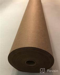 img 6 attached to 18-inch x 1,200-inch (100 ft) Brown Kraft Paper Roll - Made in USA | Multipurpose: Packing, Moving, Gift Wrapping, Shipping, Parcel, Wall Art, Crafts, Bulletin Boards, Floor Covering, Table Runner