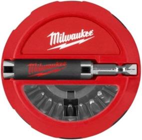 img 1 attached to 🔩 Enhance Your Screw Driving with the Milwaukee 48-32-1700 Insert Bit Set, 20-Piece