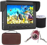 📷 enhanced portable underwater fishing camera: hd monitor, 30m cable & waterproof ip68 fish finder for ice sea lake boat fishing logo