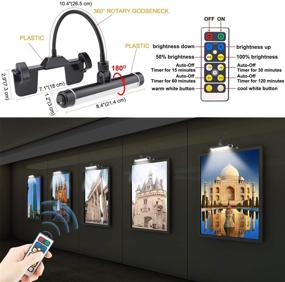 img 1 attached to BIGMONAT Wireless Picture Rechargeable Rotatable