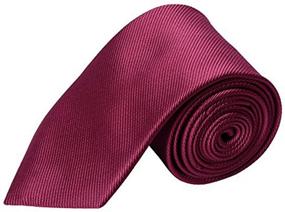 img 3 attached to 👔 QBSM Solid Color Formal Neckties: Optimal Men's Accessories for Ties, Cummerbunds, and Pocket Squares