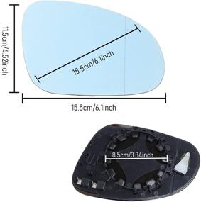 img 1 attached to DSISIMO Mirror Replacement Backing Passenger Exterior Accessories