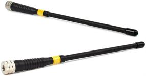 img 1 attached to 📡 SMA-Male Dual Band 2m 70cm Radio Replacement Antenna for TYT MD-380, UV8000D, WOXUN UV8D, and UV9D Walkie Talkies