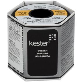 img 1 attached to 🧰 Kester 24-6337-0010 44 Rosin Core Solder 63/37, 0.020" Diameter, 1lb Spool