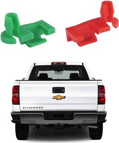 img 2 attached to 🔧 Bullshark Bond (3 Pair) Tailgate Handle Rod Clips for 1999-2007 GMC Silverado, Sierra, Chevy - OEM#: 88981030, 88981031, Left and Right