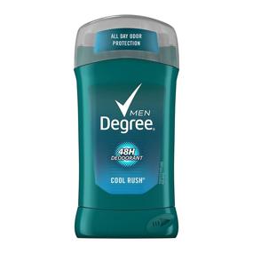 img 4 attached to 🌬️ Stay Fresh with Degree Men Extra Fresh Deodorant, Cool Rush, 3 oz