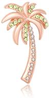 manzhen crystal tropical brooch jewelry girls' jewelry logo