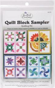 img 1 attached to Quilling Kit 🧵 - Quilt Block Sampler Set