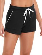 specialmagic women's high waisted sweatshorts with pockets - casual summer shorts for lounge, yoga, running & sports activities логотип