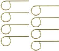 🔒 secure your privacy with schlage compatible emergency door lock pin key set of 8 - ideal for interior bedroom and bathroom doors logo