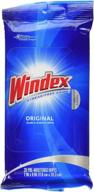 windex original glass and surface wipes, 28 ct logo