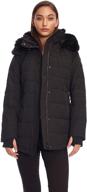 🧥 alpine north women’s vegan faux fur winter parka & ski coat with short down-fill logo
