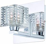 chrome wall sconce - hampton bay olivet 1-light логотип