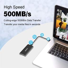 img 3 attached to JOIOT 250G Portable External SSDpgrade Speed Up To 500Mb/S USB 3